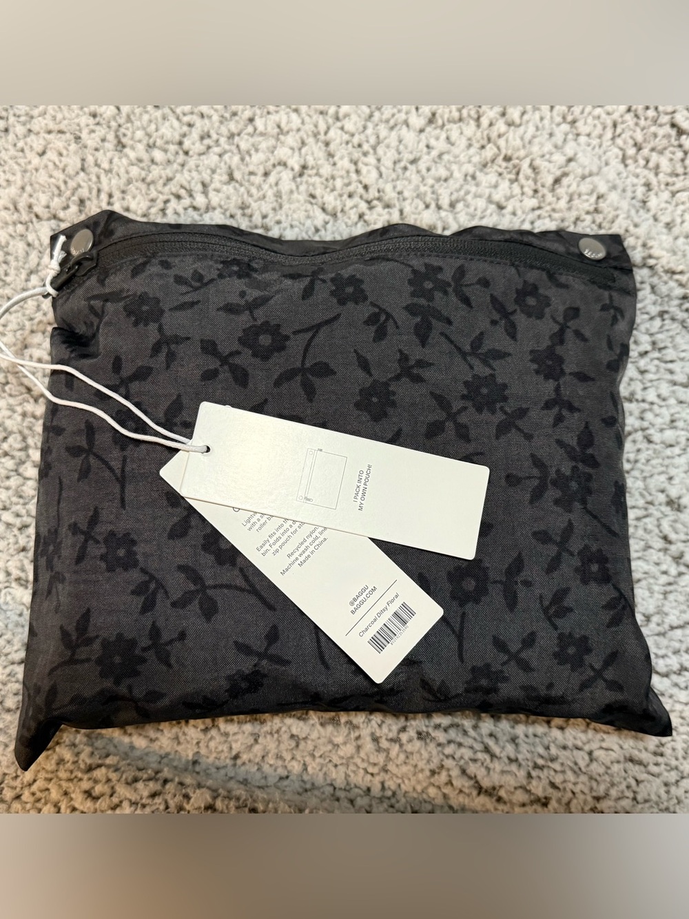 Baggu Charcoal Ditsy CCO